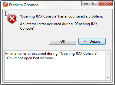 Could not Open Perf Memory 2
